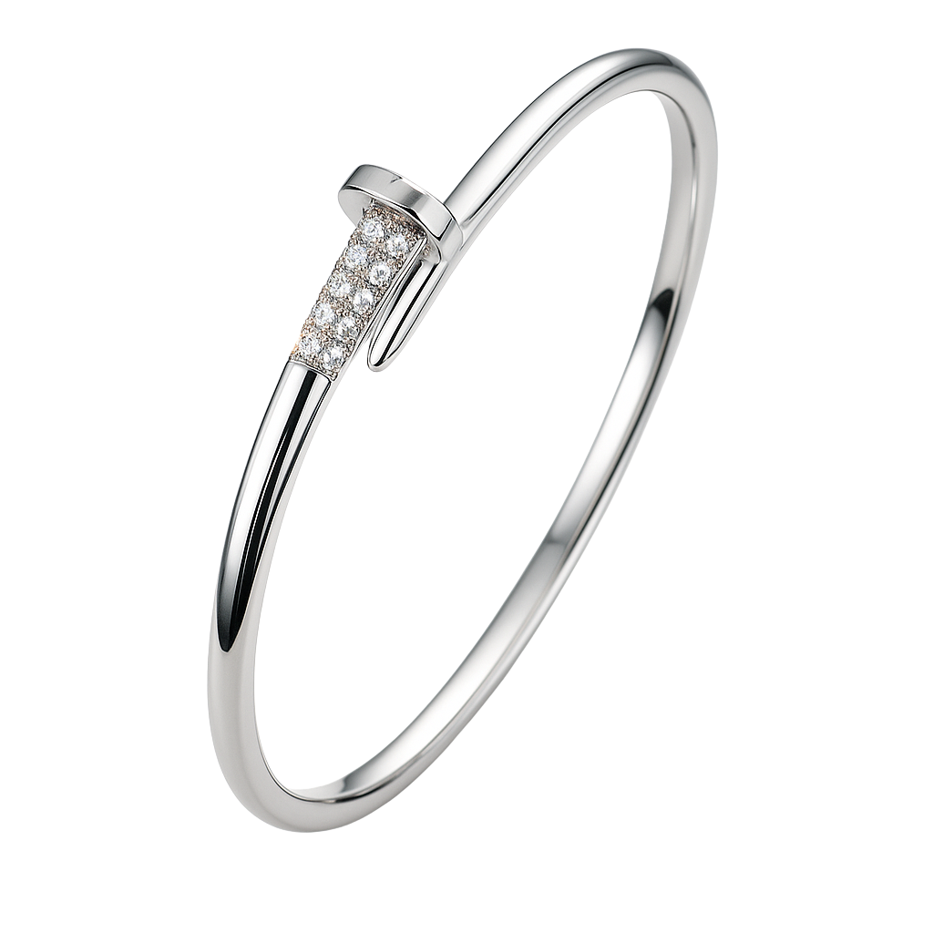 Classic Nail Bangle Bracelet