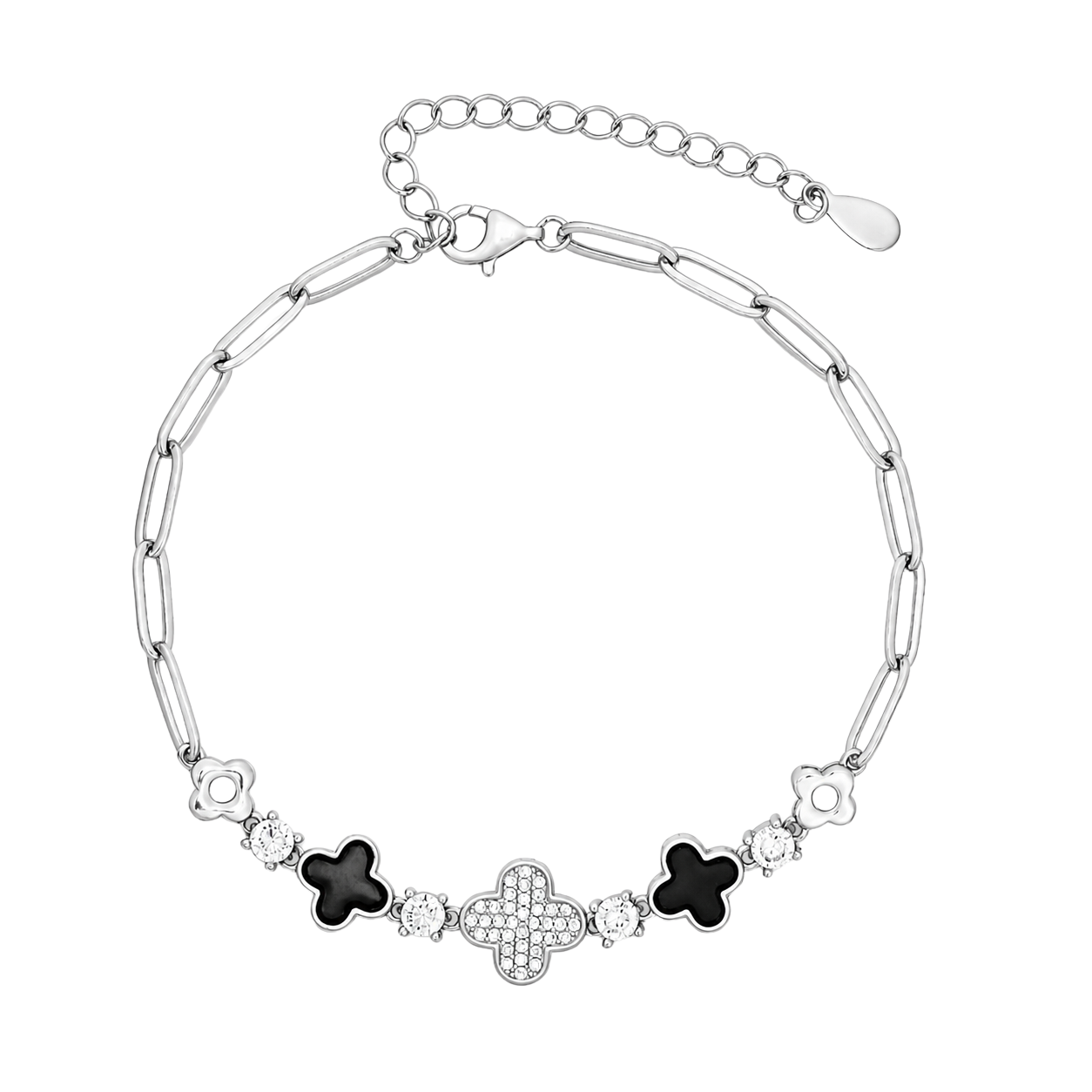 Clover Aurabloom Chain Bracelet