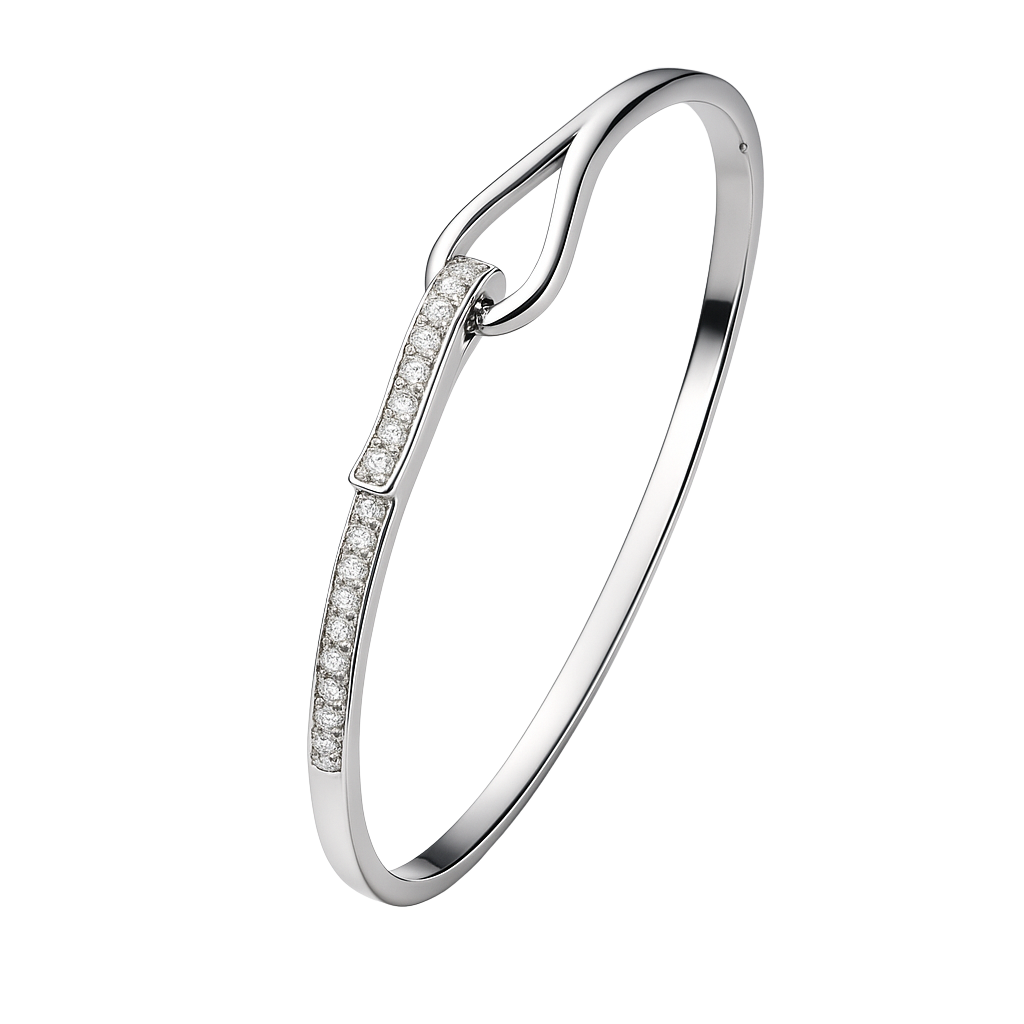 Vela Curve Bangle Bracelet