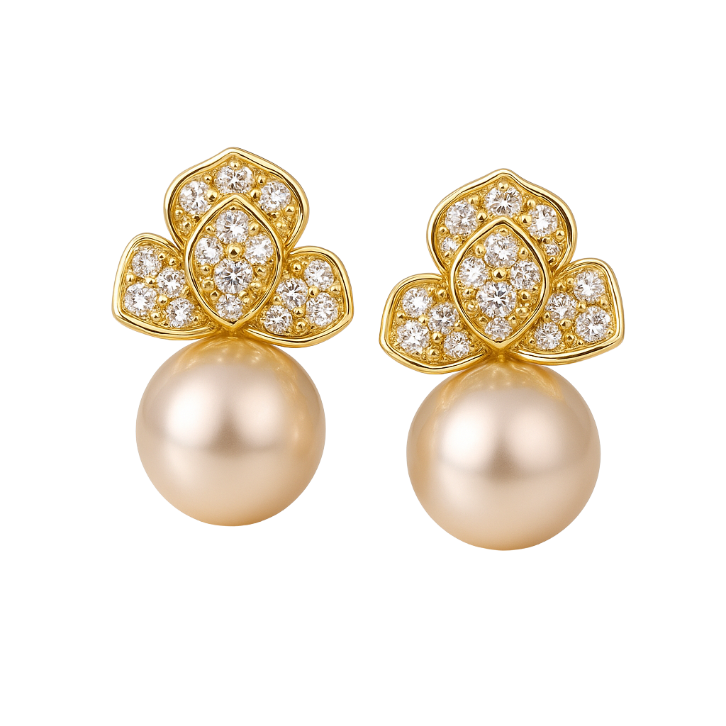 Golden Orbit Earrings