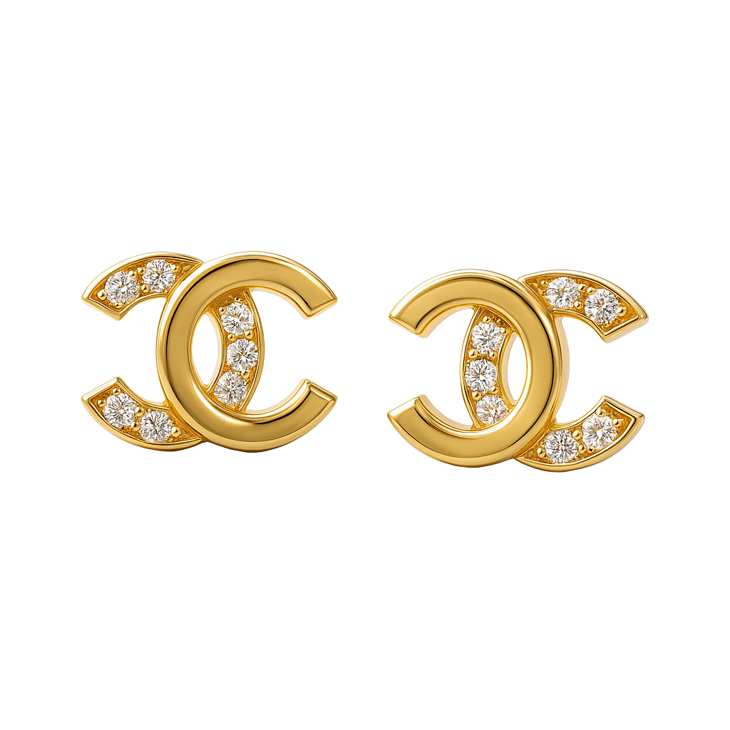 Luxury Interlocking Iconic Studs