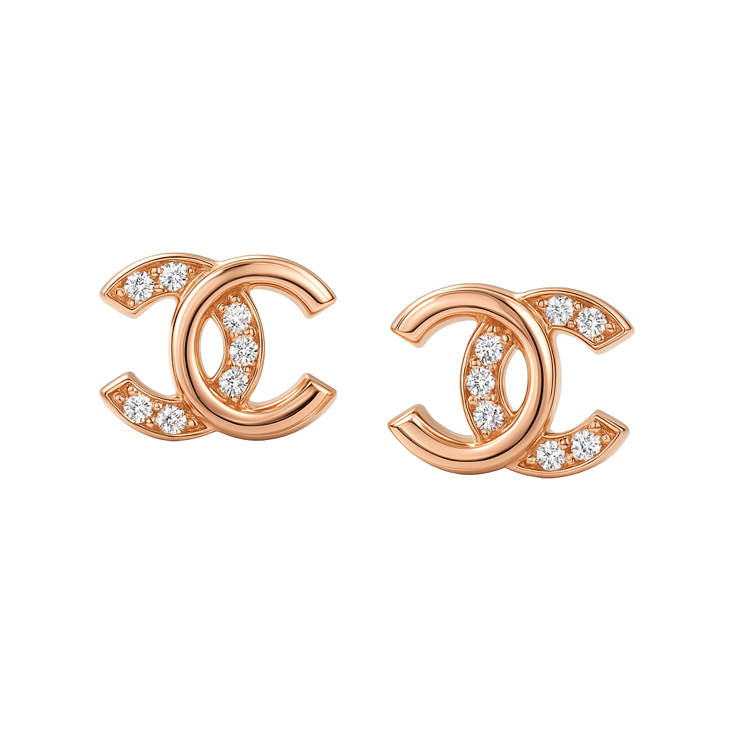 Luxury Interlocking Iconic Studs