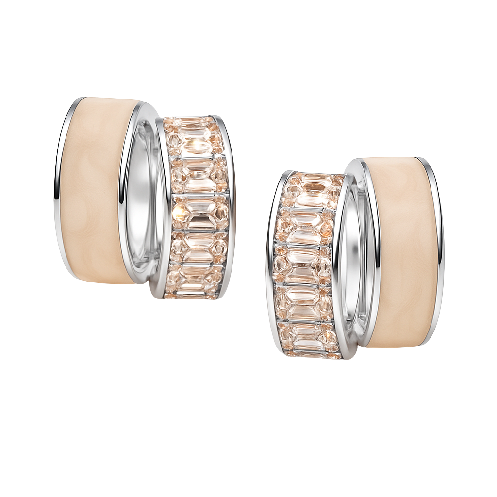 Modern Geometric Hexagon Studs