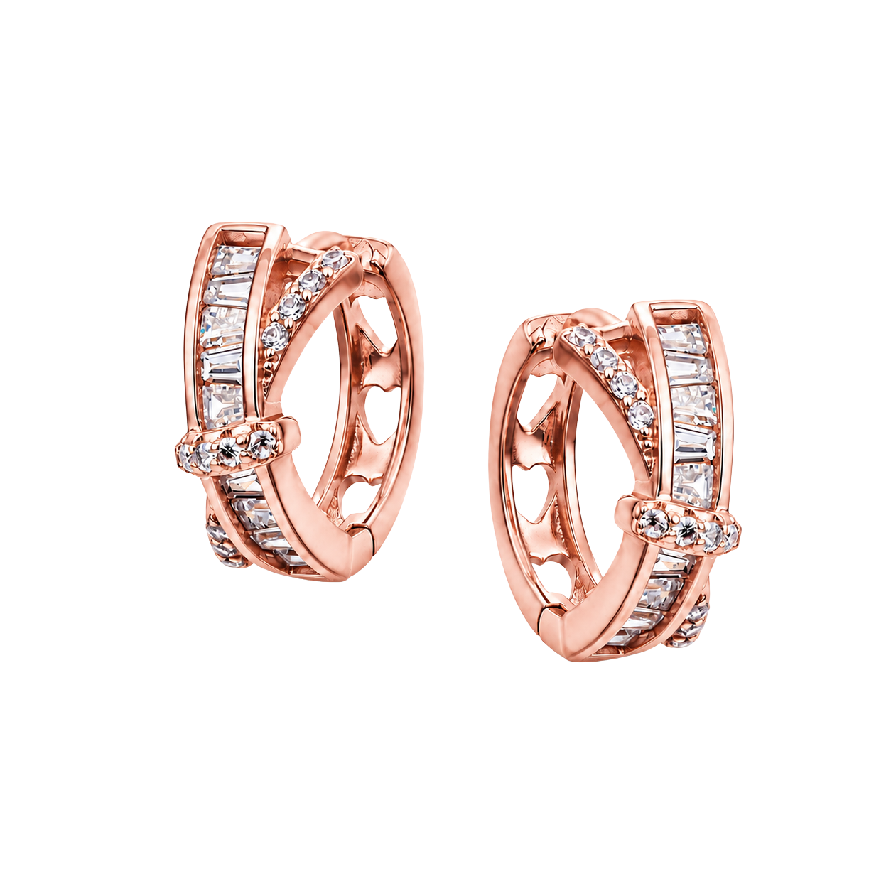 Twisted Sparkle Earring