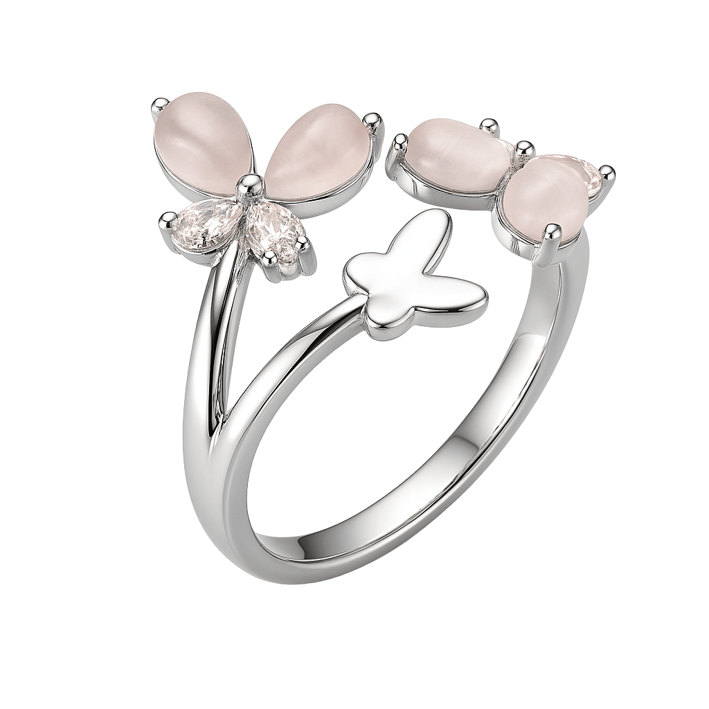 Leafy Branch Wraparound Ring